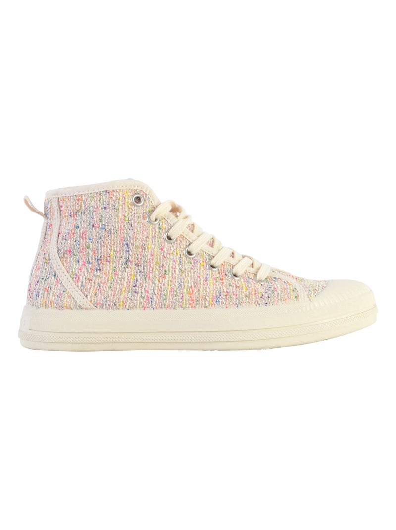 Basket à Lacets Montante Pataugas Etche Multicolore - Kiabi
