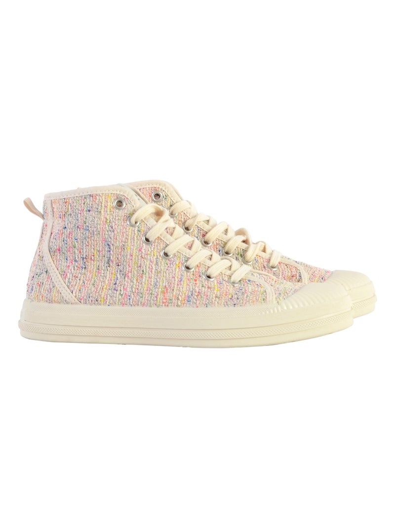 Basket à Lacets Montante Pataugas Etche Multicolore - Kiabi