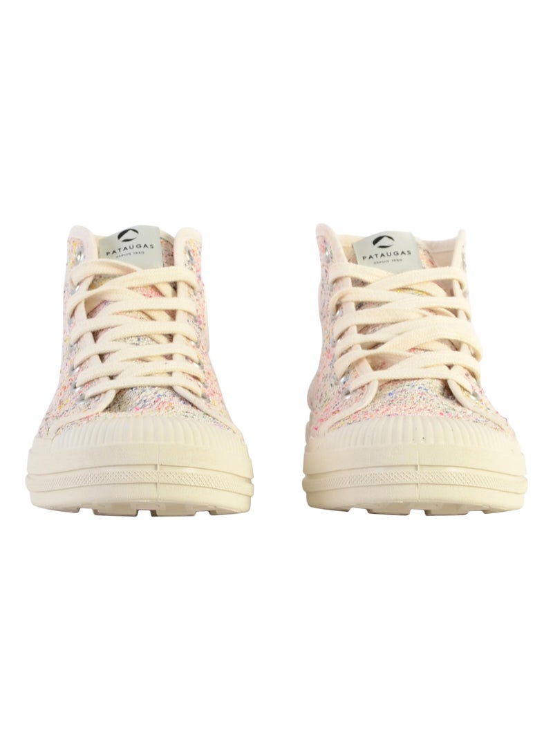 Basket à Lacets Montante Pataugas Etche Multicolore - Kiabi