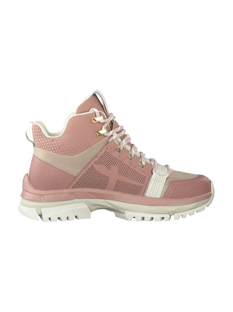 Basket à Lacets Montante Tamaris Rose - Kiabi