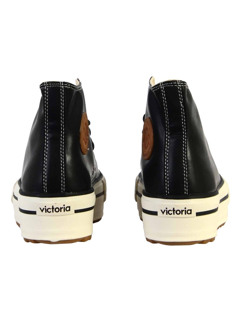 Basket à Lacets Montante Victoria* Noir - Kiabi