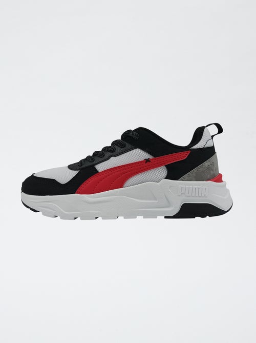 Basket à lacets multicolore PUMA - Kiabi