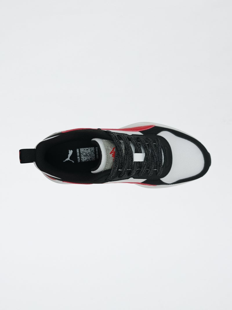 Basket à lacets multicolore PUMA Rouge - Kiabi