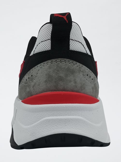 Basket à lacets multicolore PUMA - Kiabi