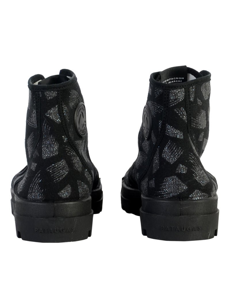 Basket à Lacets Pataugas OG Noir - Kiabi