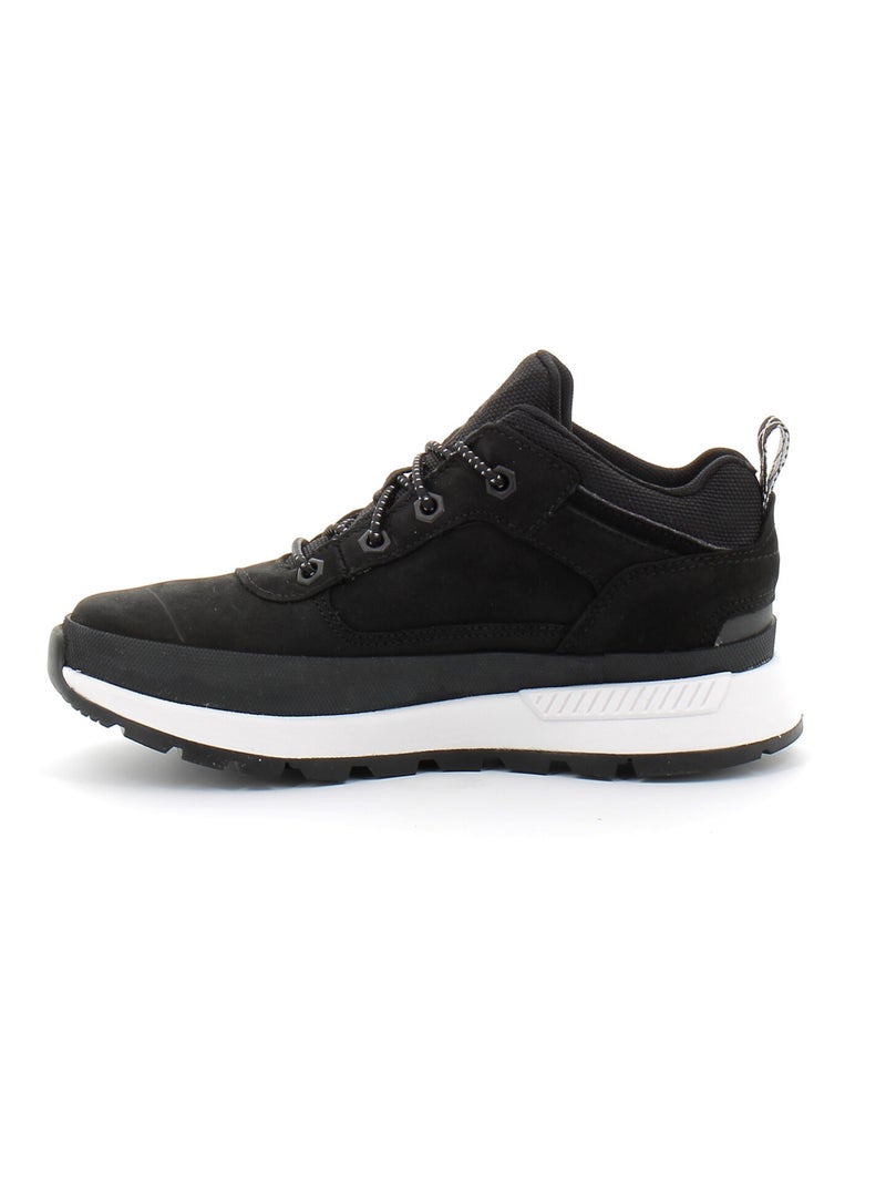 Basket à Lacets Pour Enfant Field Trekker Noir - Kiabi