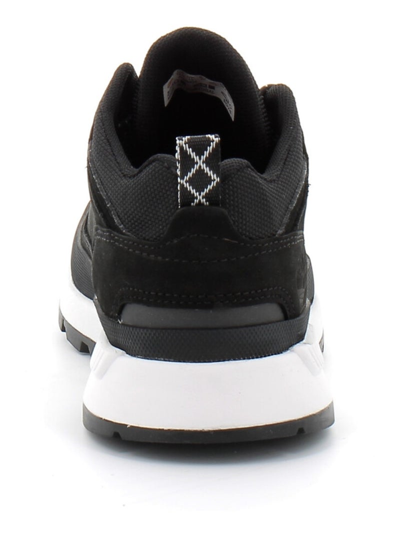 Basket à Lacets Pour Enfant Field Trekker Noir - Kiabi