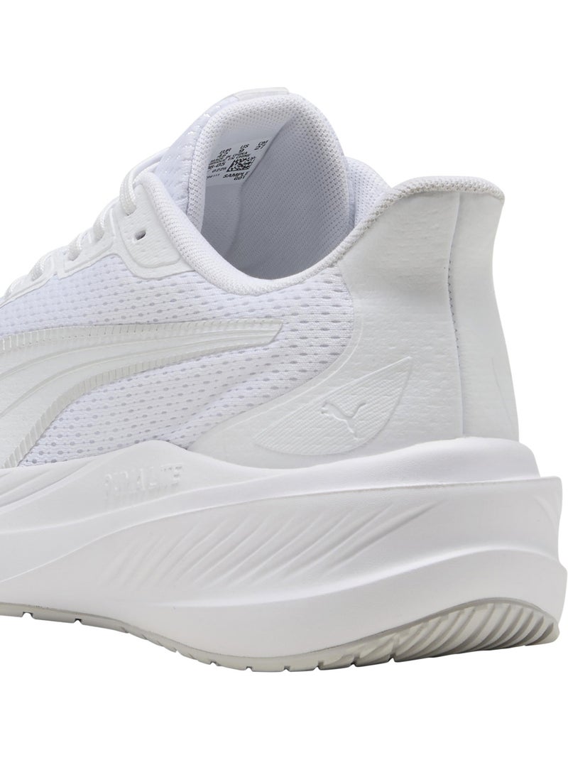 Basket à Lacets Puma Dasher Lite Blanc Gris - Kiabi