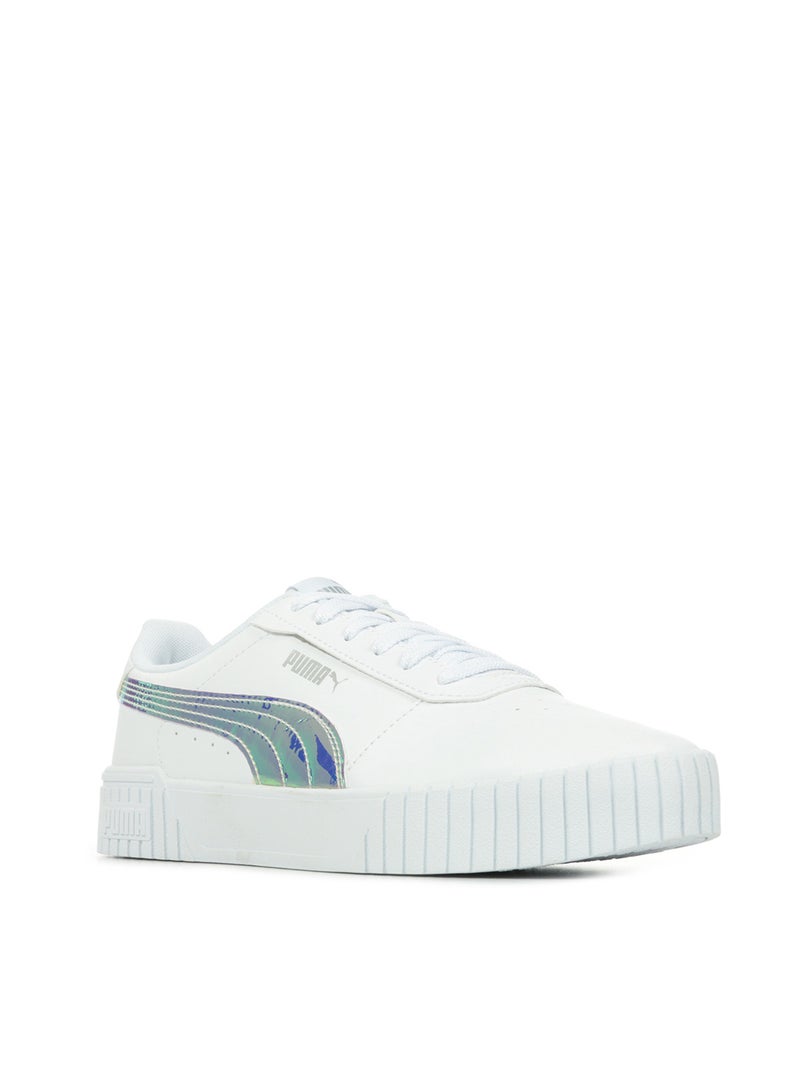 Basket à Lacets Puma Enfant Carina 2.0 Holo AC Inf Blanc - Kiabi