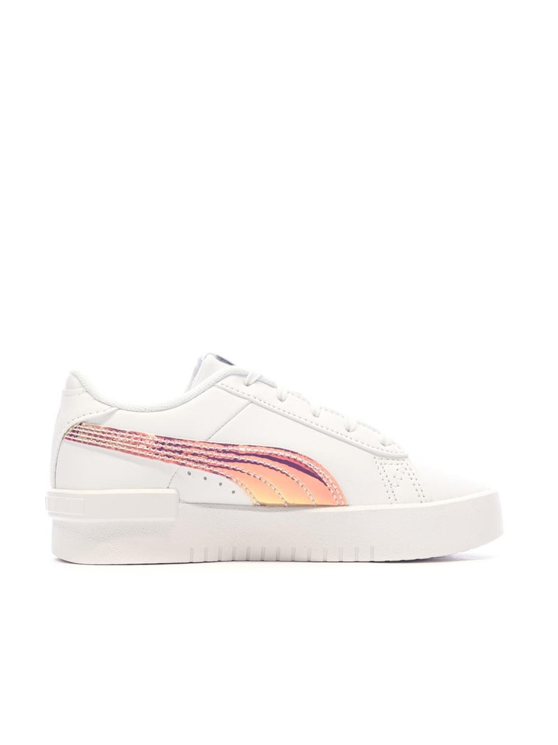 Basket à Lacets Puma Enfant Jada Halo PS Blanc - Kiabi