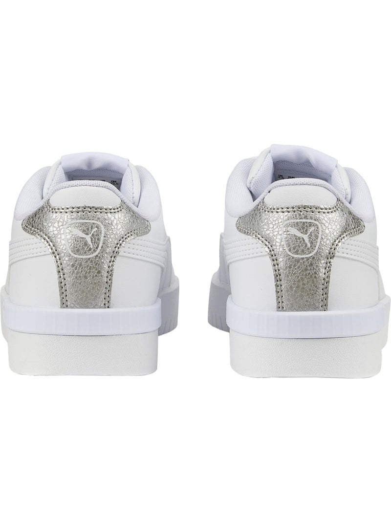 Basket à Lacets Puma Jada Distressed Blanc - Kiabi