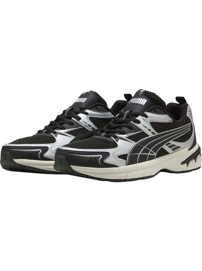 Basket à lacets puma milenio tech 2000 reflect-x Noir Argenté - Kiabi