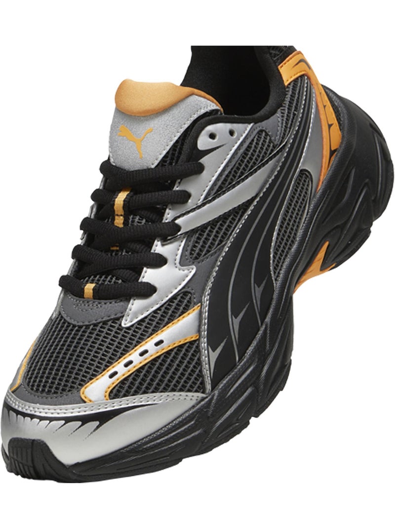 Basket à Lacets Puma Morphic Athletic Noir Orange - Kiabi
