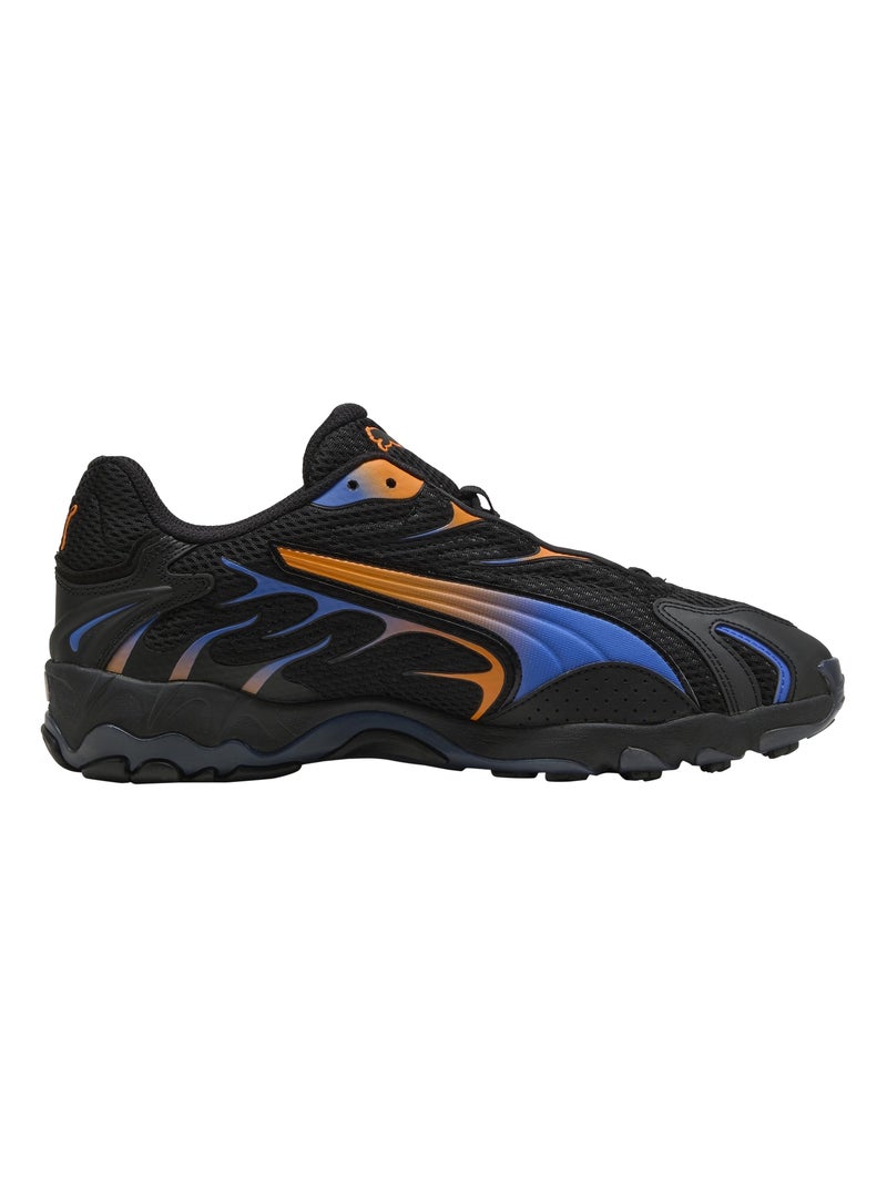 Basket à Lacets Puma Noir Orange - Kiabi