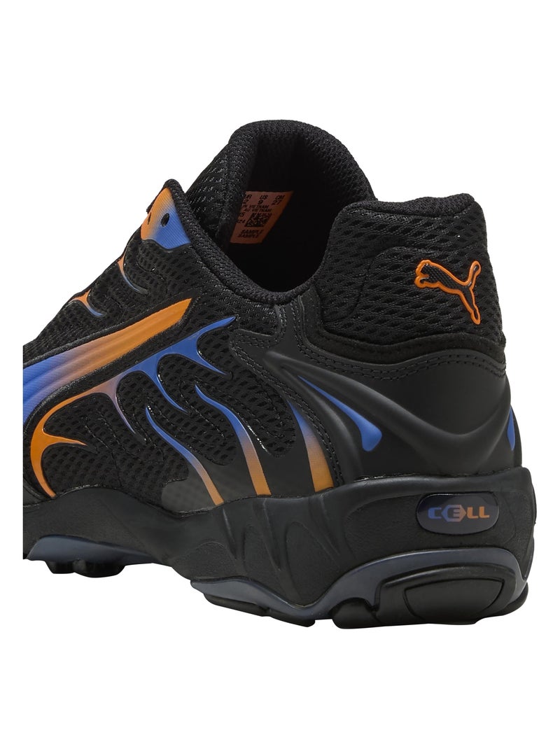 Basket à Lacets Puma Noir Orange - Kiabi