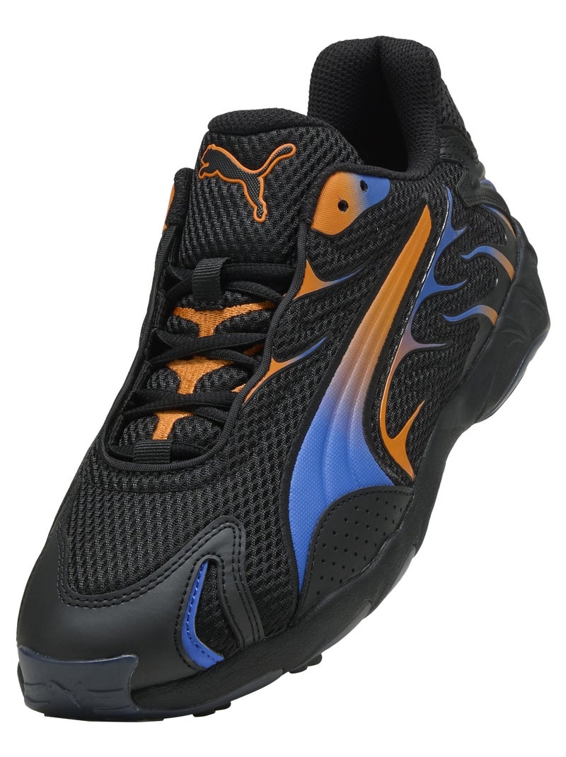 Basket à Lacets Puma Noir Orange - Kiabi