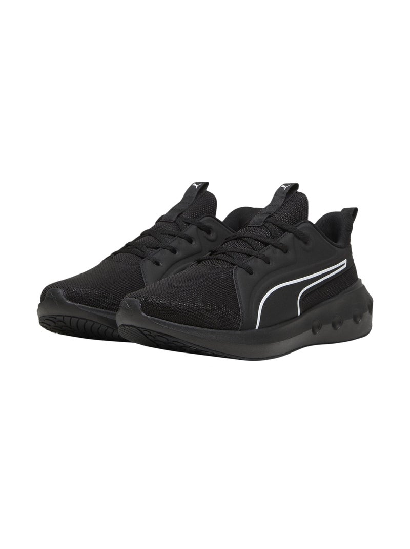 Basket à Lacets Puma Softride Carson Noir - Kiabi