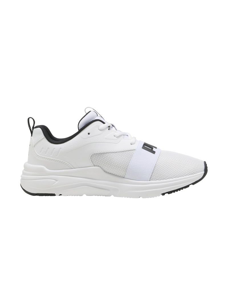 Basket à Lacets Puma Softride Wired 2 Blanc - Kiabi