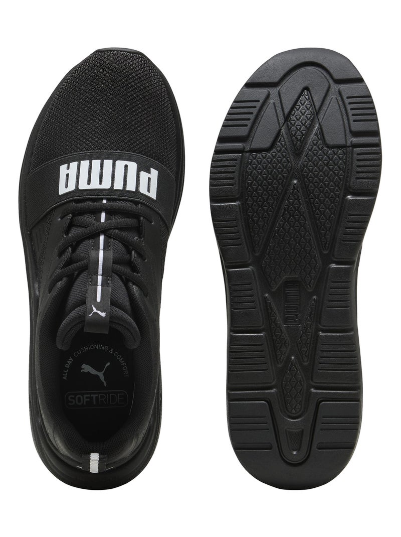 Basket à Lacets Puma Softride Wired 2 Noir - Kiabi