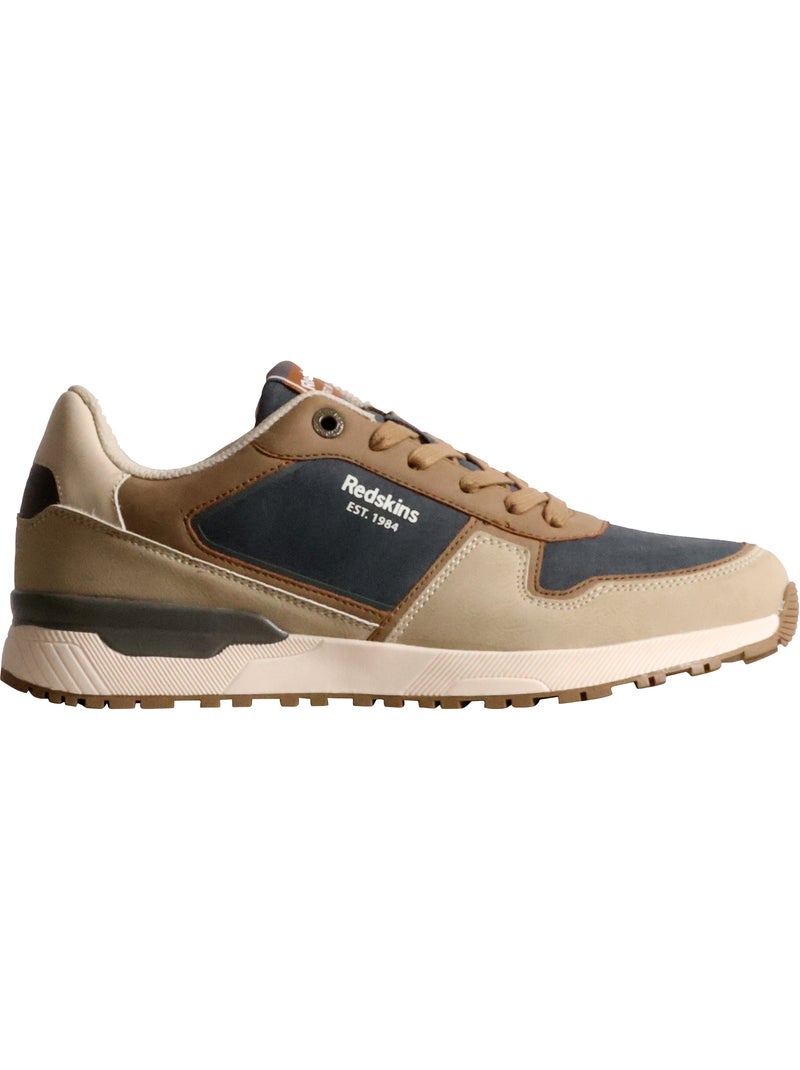 Basket à lacets redskins brams 2 Beige - Kiabi