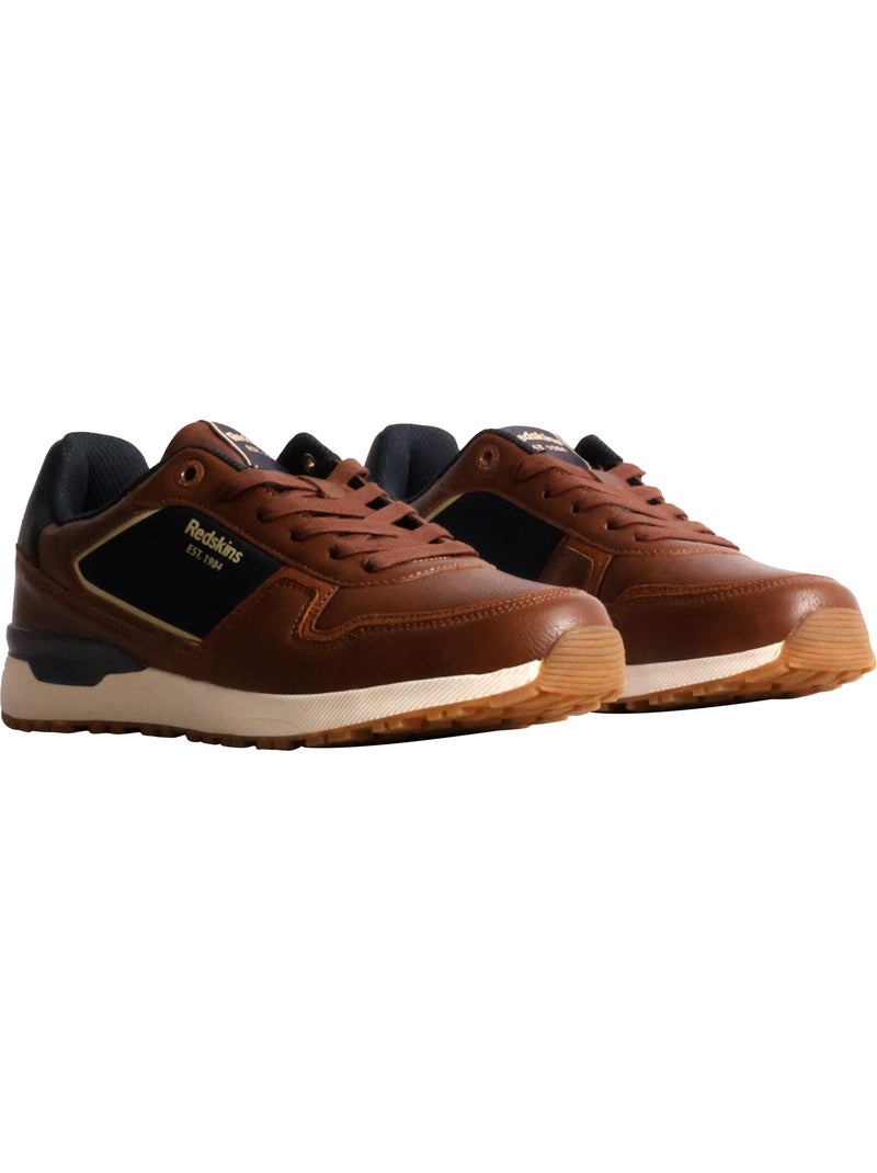 Basket à lacets redskins brams 2 Marron - Kiabi