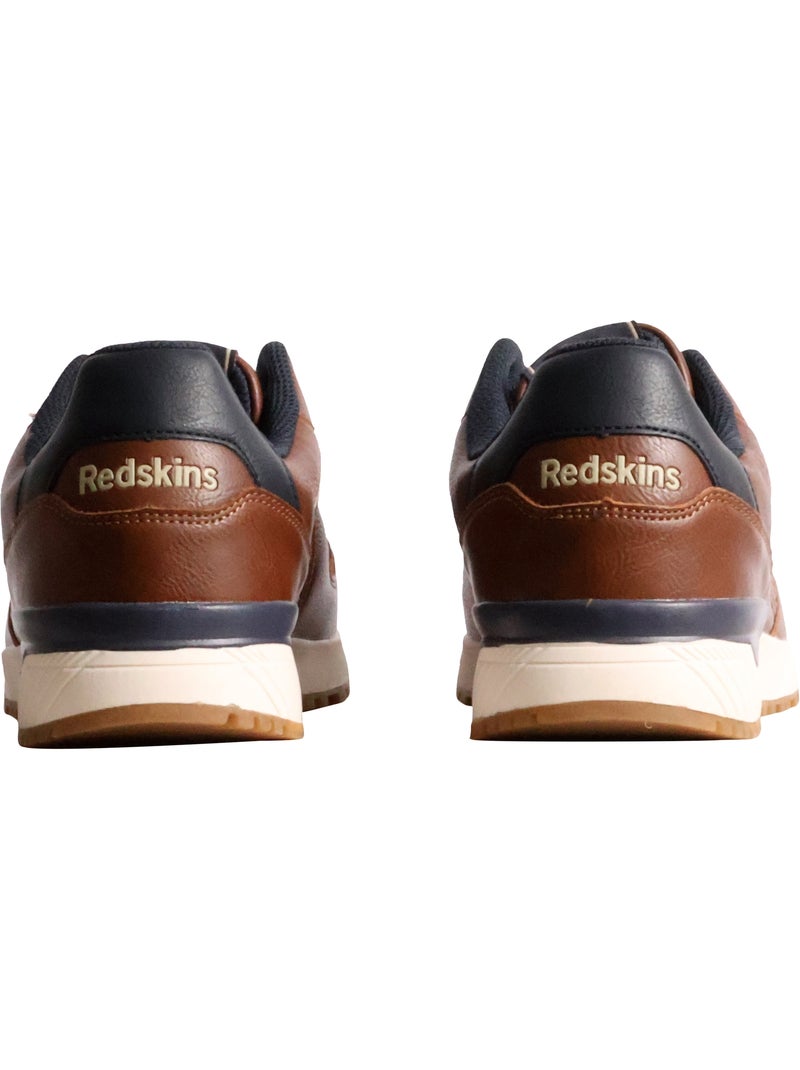 Basket à lacets redskins brams 2 Marron - Kiabi