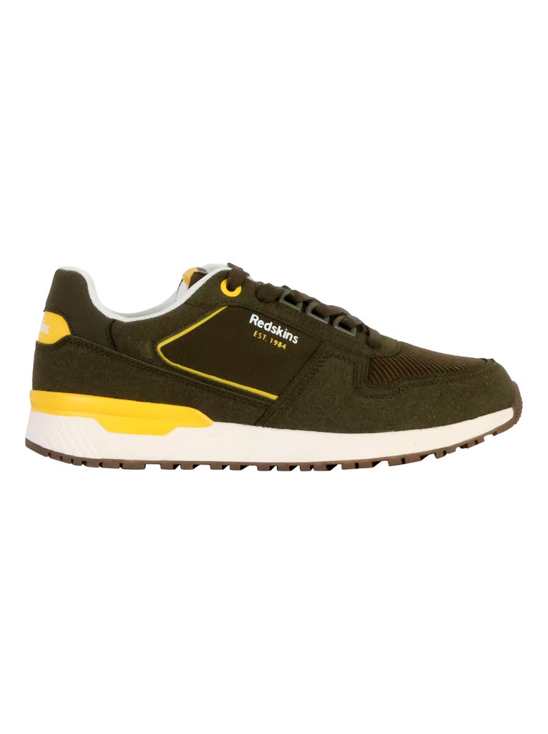 Basket à Lacets Redskins Brams Vert - Kiabi