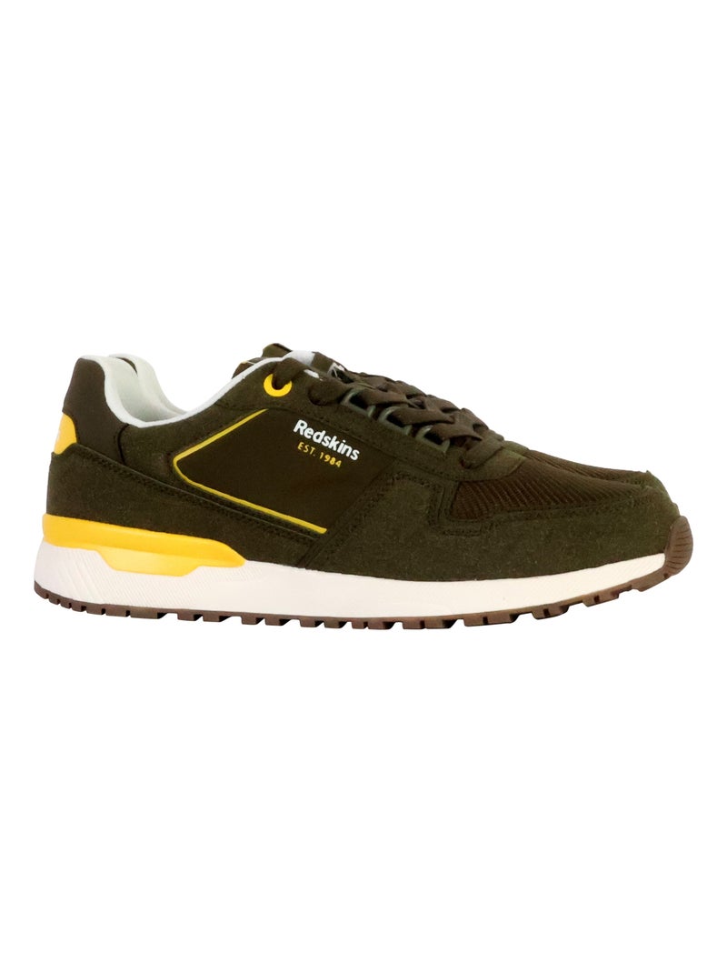 Basket à Lacets Redskins Brams Vert - Kiabi