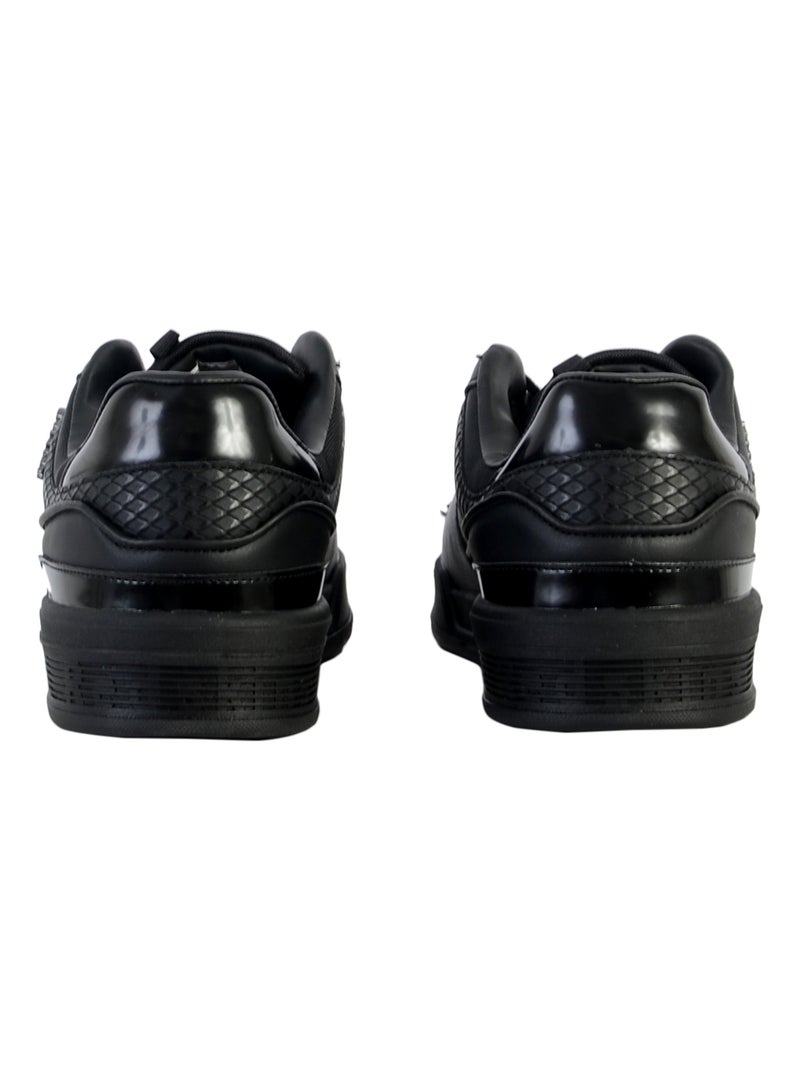 Basket à Lacets Redskins Fast Noir - Kiabi