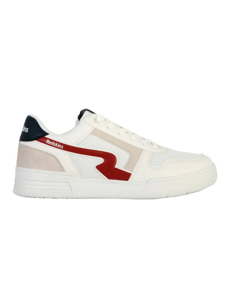 Basket à Lacets Redskins Finn Blanc - Kiabi