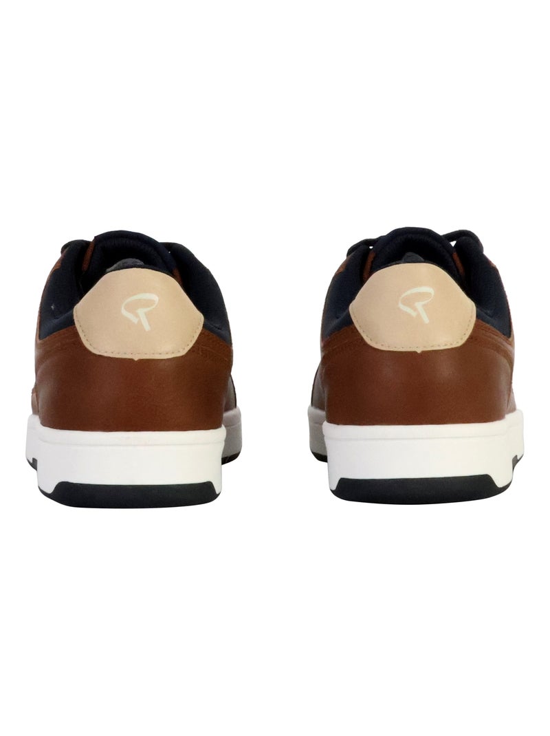 Basket à Lacets Redskins Gandhi 2 Marron - Kiabi