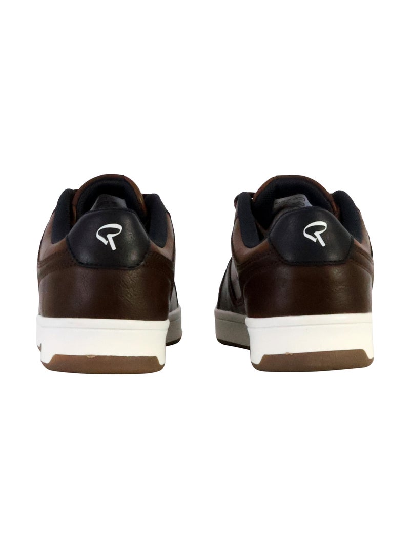 Basket à Lacets Redskins Gandhi Marron - Kiabi