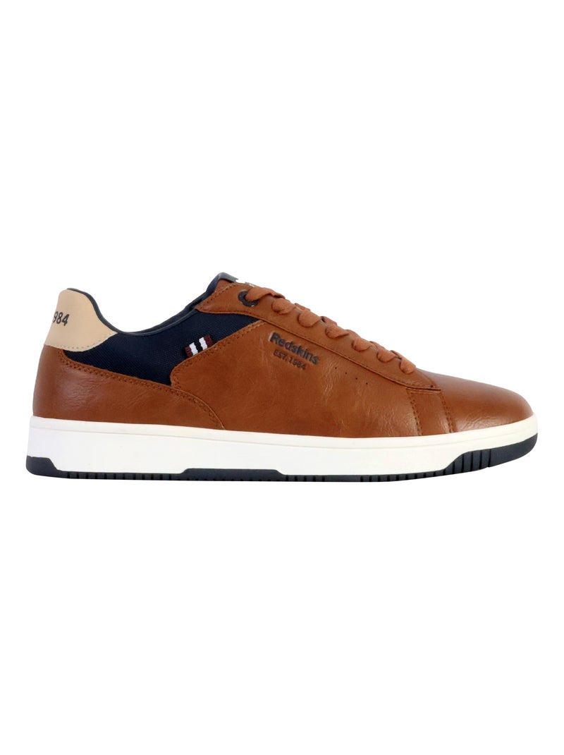 Basket à Lacets Redskins Gunray Marron - Kiabi
