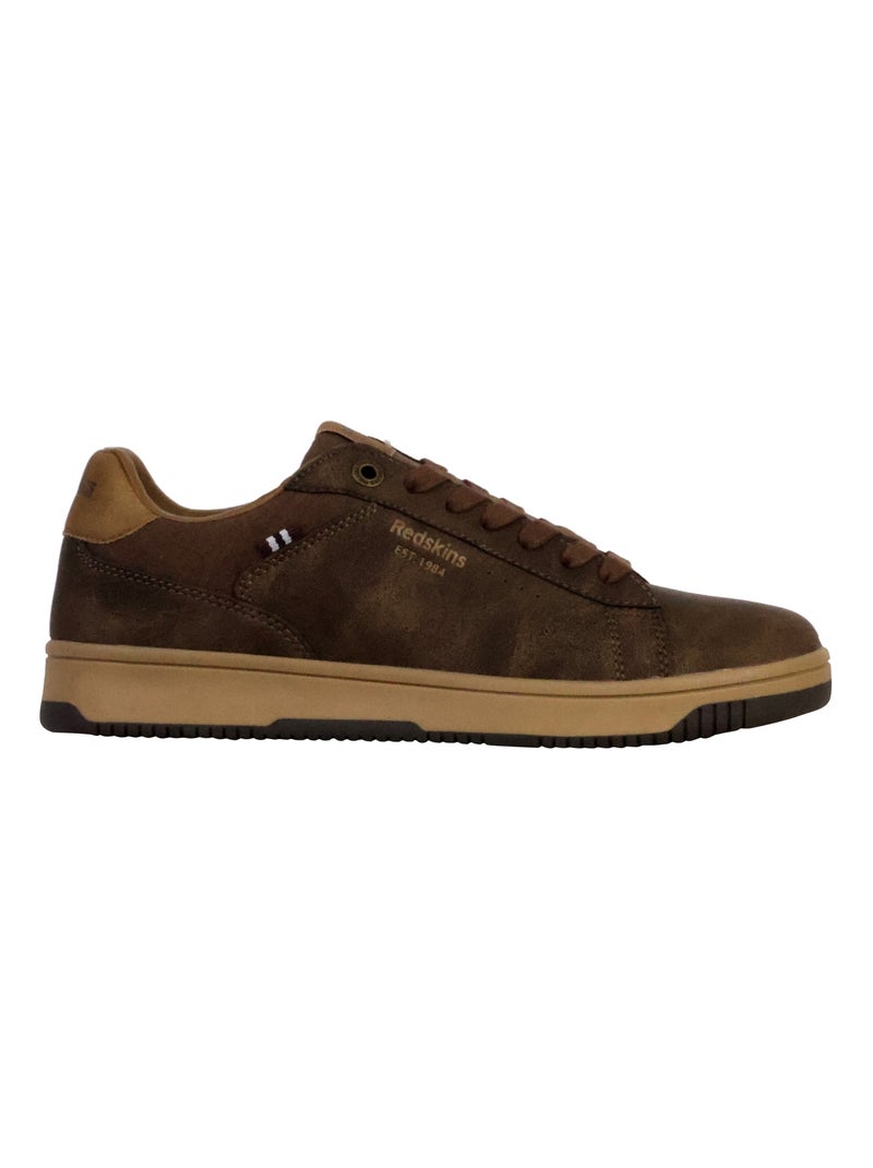 Basket à Lacets Redskins Gunray Marron - Kiabi
