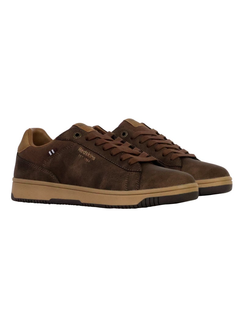 Basket à Lacets Redskins Gunray Marron - Kiabi
