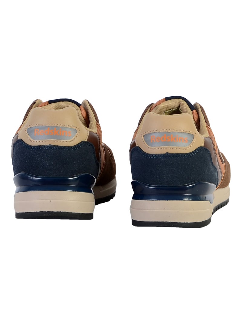 Basket à Lacets Redskins Oyat Marron - Kiabi
