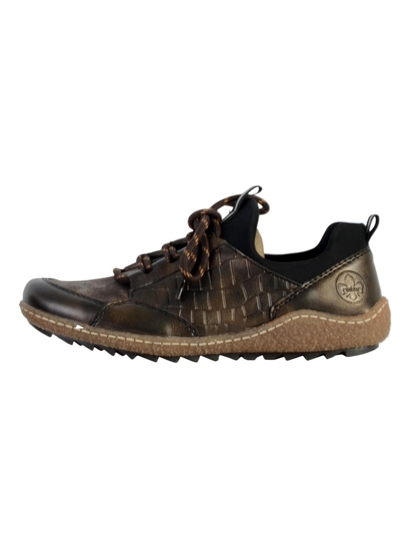 Basket à Lacets Rieker Australia Marron - Kiabi