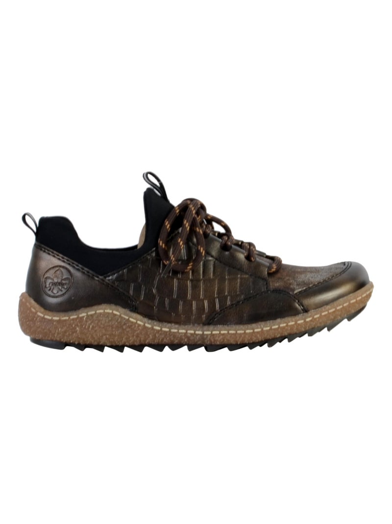 Basket à Lacets Rieker Australia Marron - Kiabi