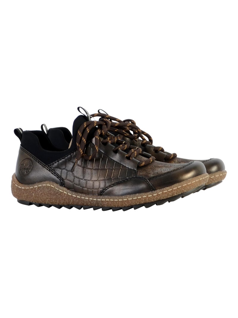 Basket à Lacets Rieker Australia Marron - Kiabi