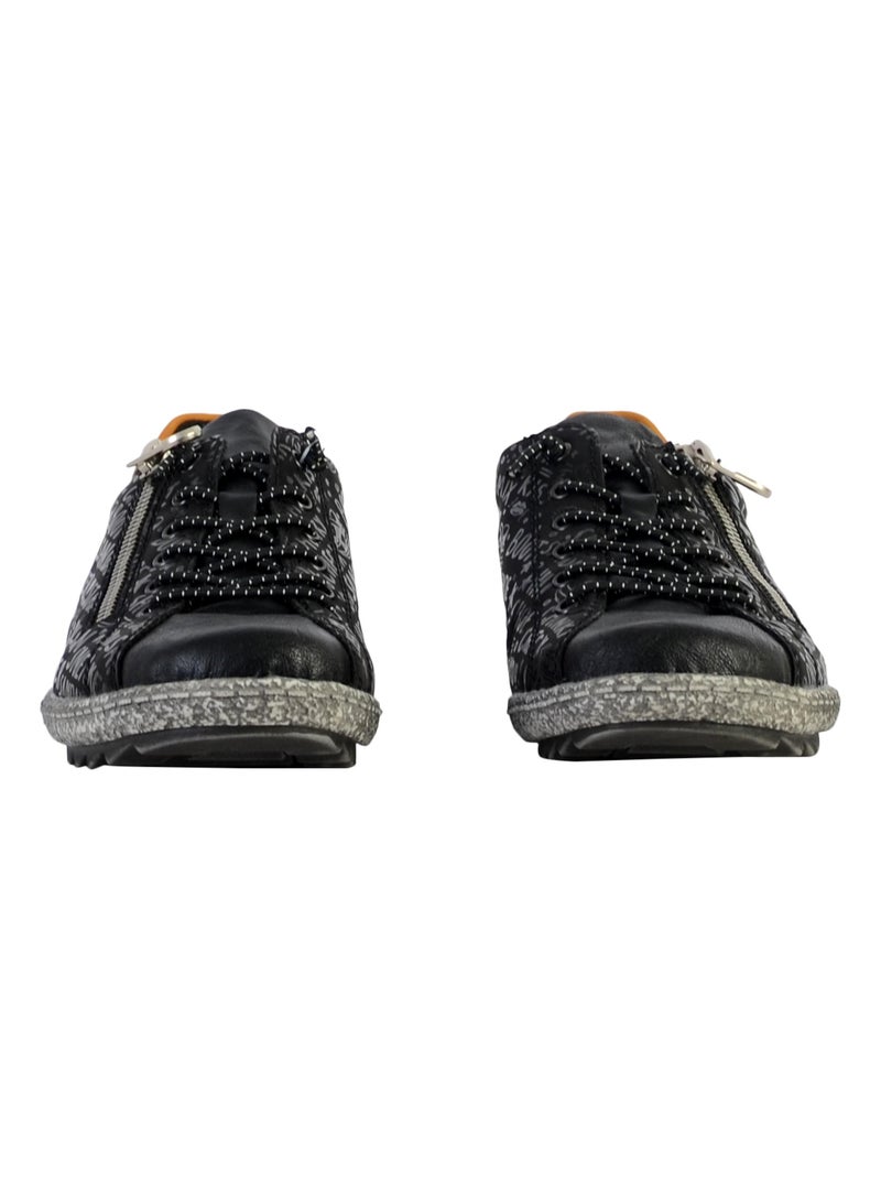 Basket à Lacets Rieker Gargano Noir - Kiabi