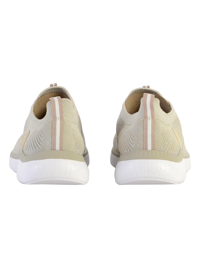 Basket à Lacets Rieker Knitup Beige - Kiabi