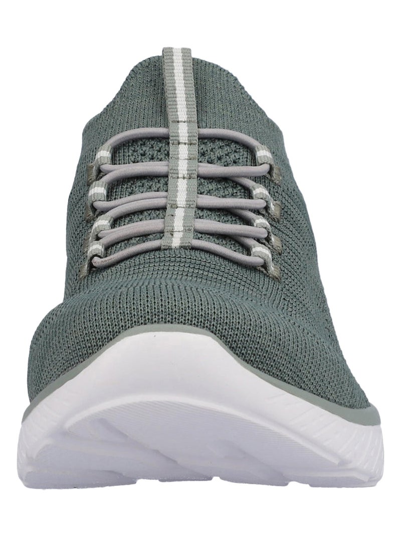 Basket à Lacets Rieker Knitup Vert - Kiabi
