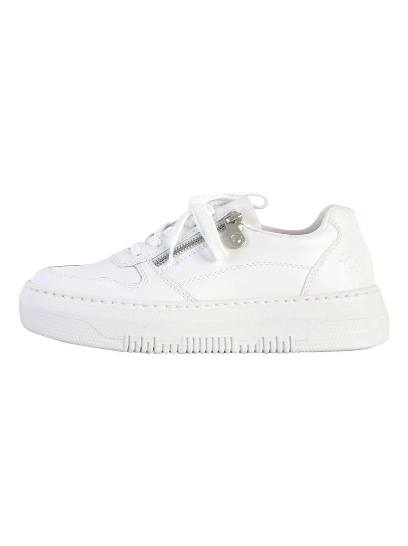 Basket à Lacets Rieker Manila Blanc - Kiabi