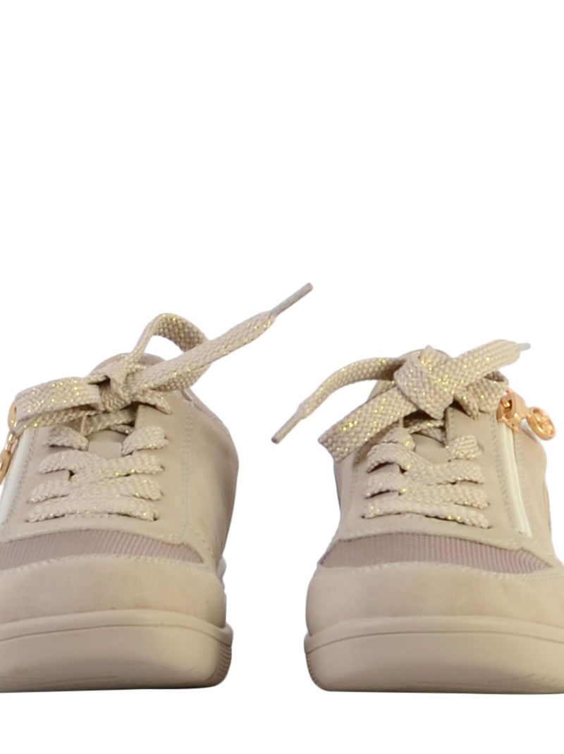 Basket à Lacets Rieker Morelia Beige - Kiabi