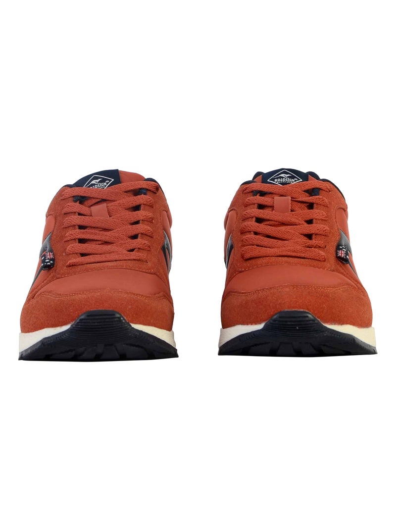 Basket à Lacets Roadsign Bomin Orange - Kiabi