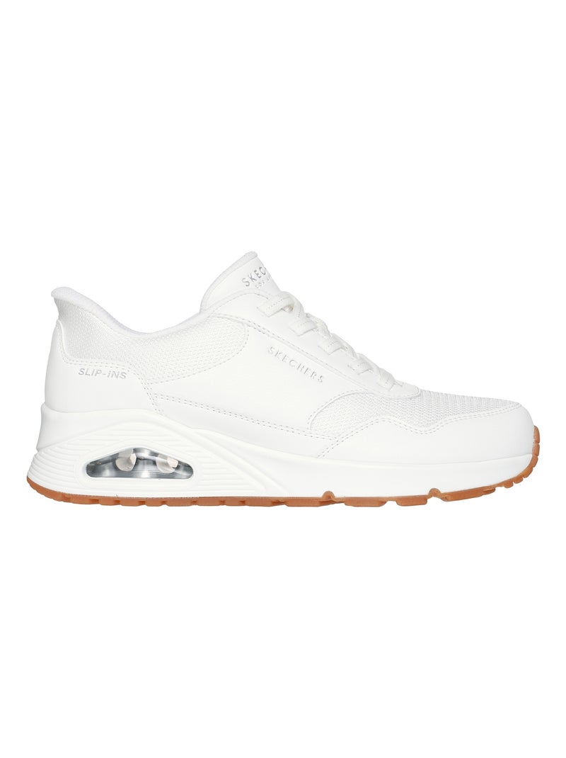 Basket à Lacets Skechers Banksia Blanc - Kiabi