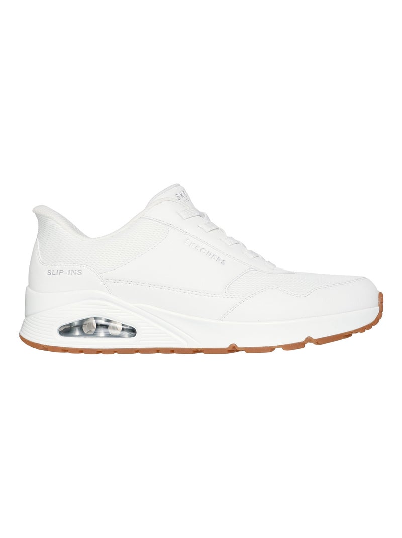 Basket à Lacets Skechers Banksia Blanc - Kiabi