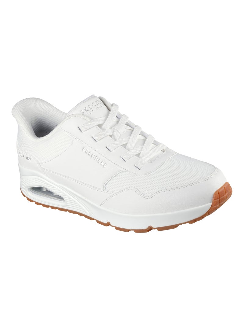 Basket à Lacets Skechers Banksia Blanc - Kiabi