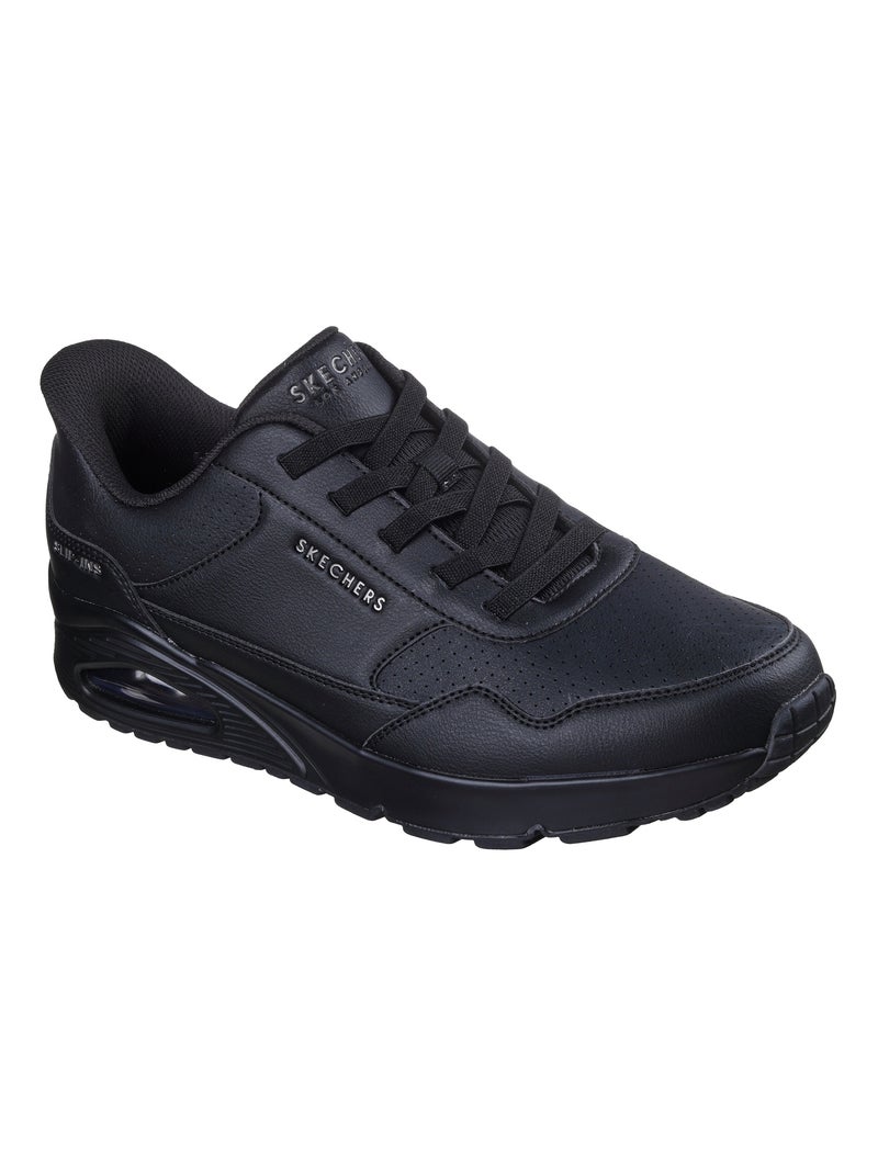 Basket à Lacets Skechers Banksia Luxe Noir - Kiabi