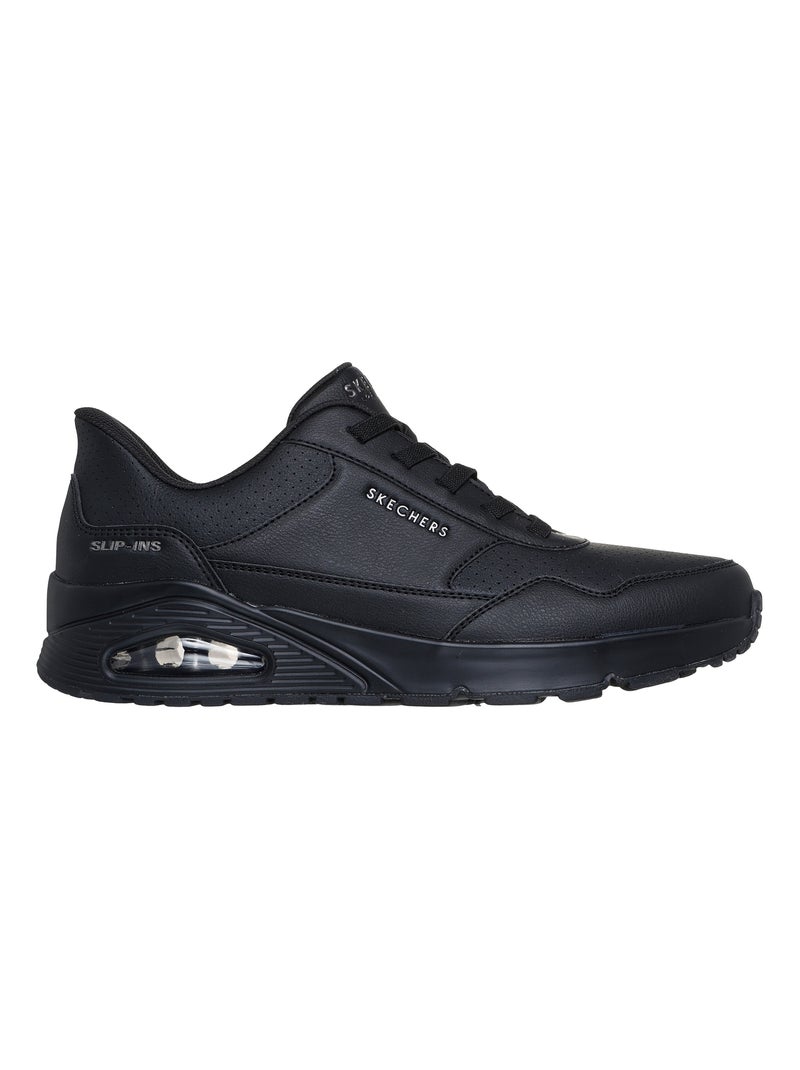 Basket à lacets skechers banksia luxe Noir - Kiabi
